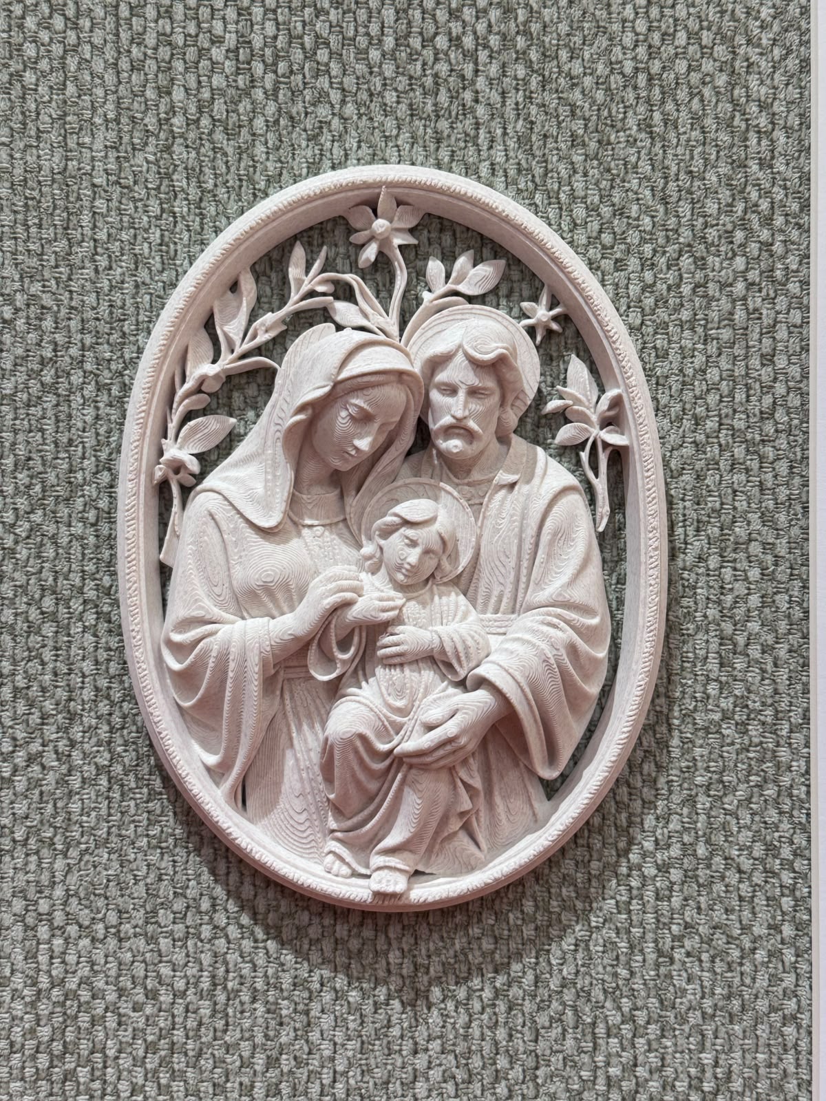 Holy Family Framed 3D Sacred Art