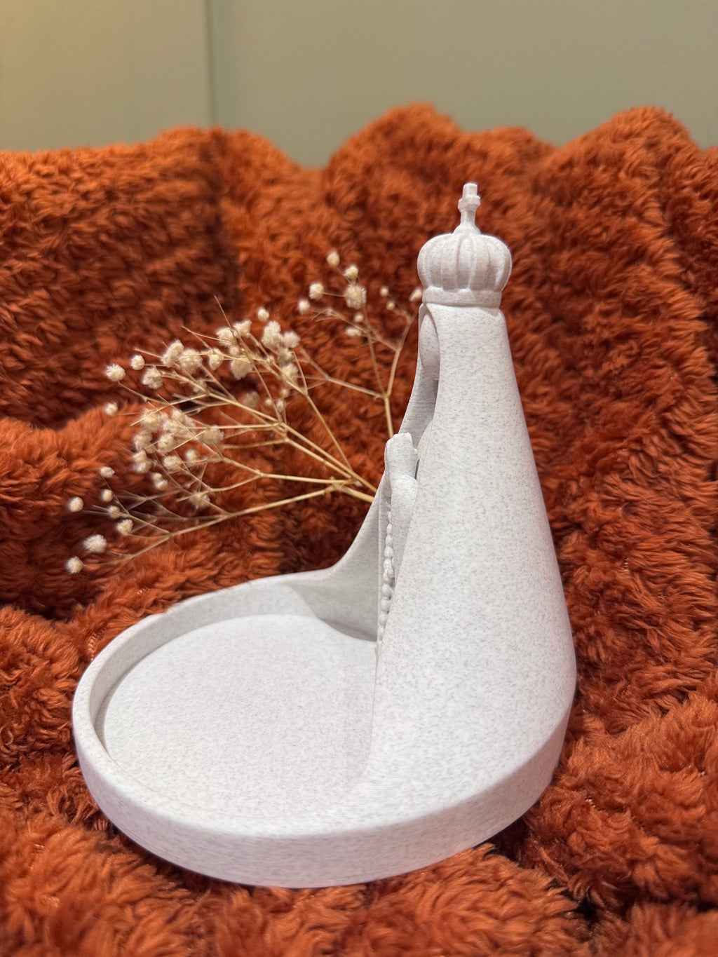 Our Lady Rosary Holder 3D Sacred Art